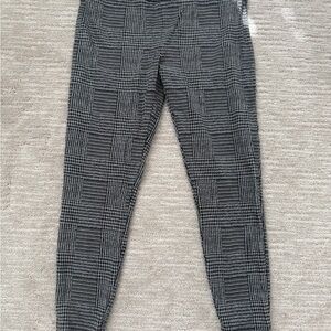 Black and White Checkered Pants